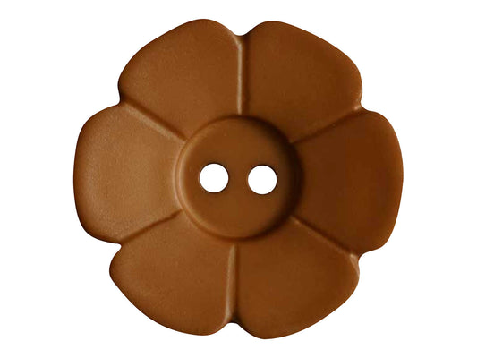 knopf-blume-dill-28-mm-camel