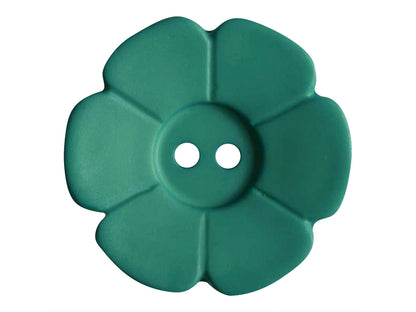 knopf-blume-dill-28-mm-petrolgruen