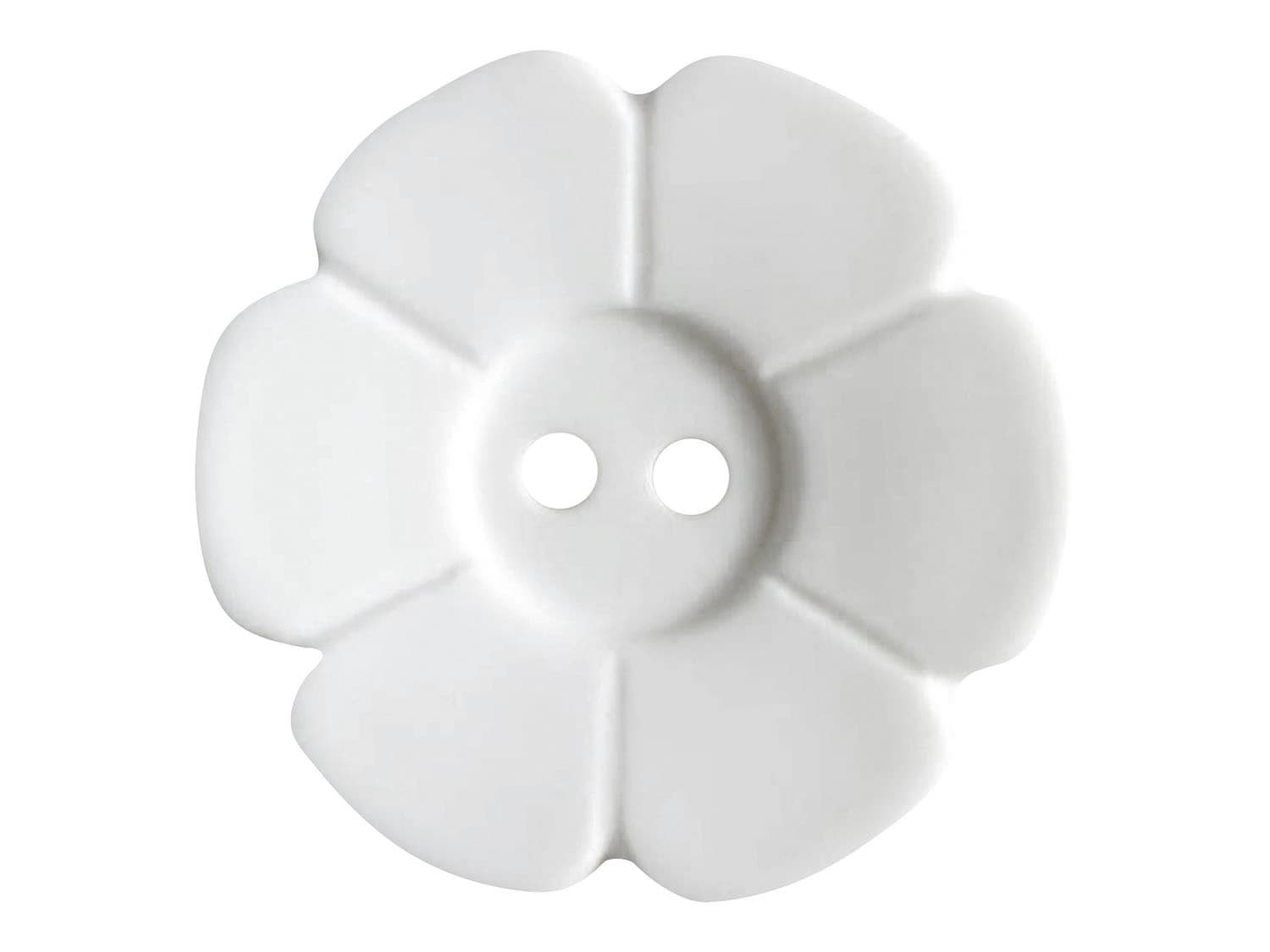knopf-blume-dill-28-mm-weiss