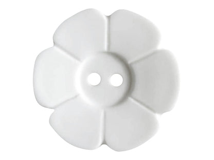 knopf-blume-dill-28-mm-weiss