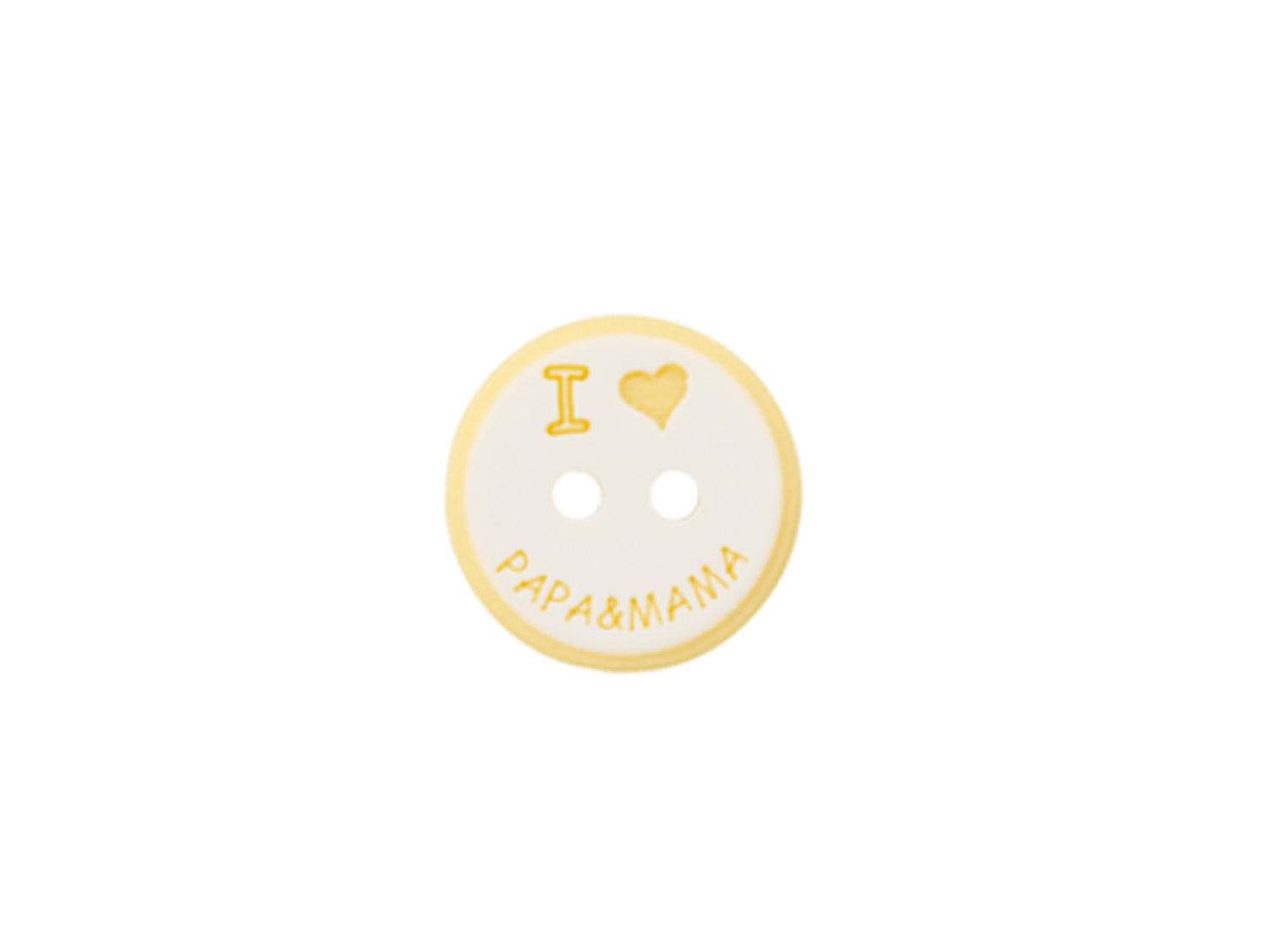 knopf-i-love-papa-und-mama-242988-gelb