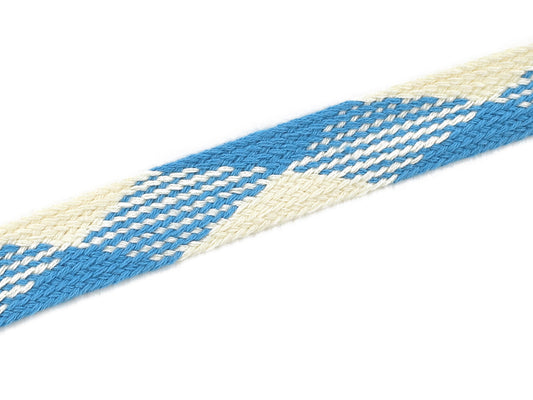 Cordon plat - bande à capuche - coton - naturel