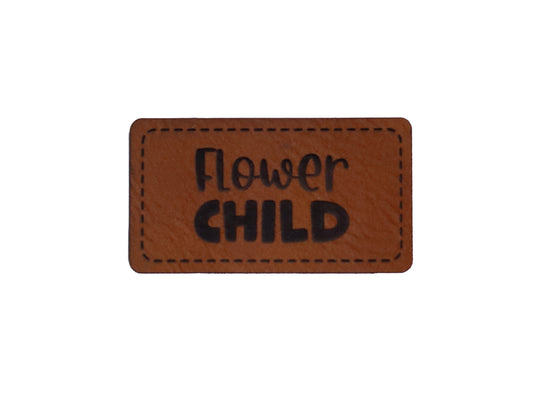 Faux Leather Label - Fireman inside