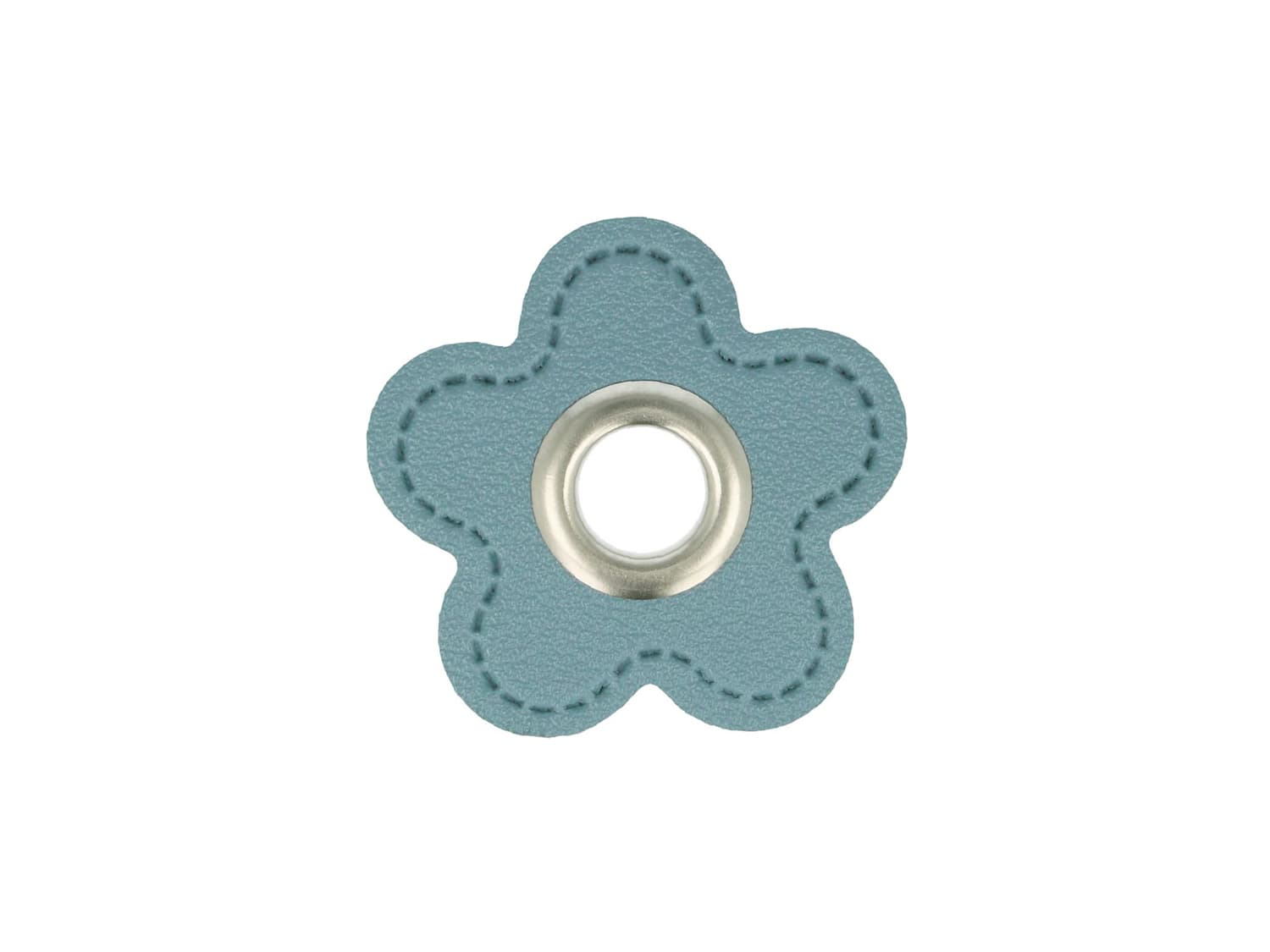 kunstleder-oesen-blume-8-mm-eisblau-silber
