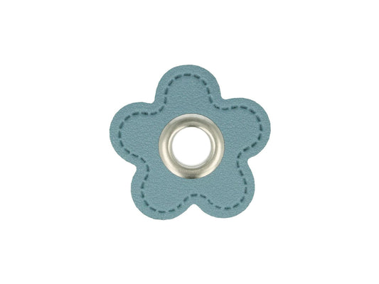 kunstleder-oesen-blume-8-mm-eisblau-silber