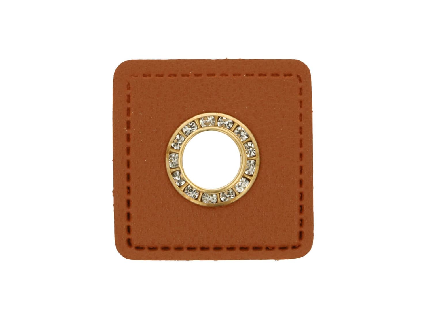 kunstleder-oesen-quadrat-diamant-glitzer-steine-11-mm-gold-braun