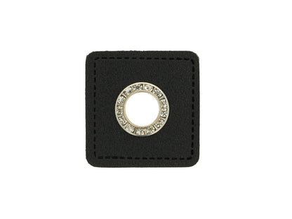 kunstleder-oesen-quadrat-diamant-glitzer-steine-8-mm-silber-schwarz