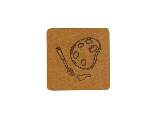label-snappap-schule-pinsel-farbpalette-braun