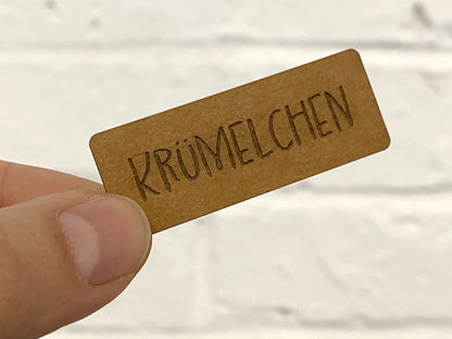 SnaPpap Label - Krümelchen