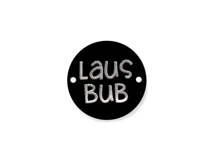 label-zum-annaehen-rund-loch-lausbub-schwarz