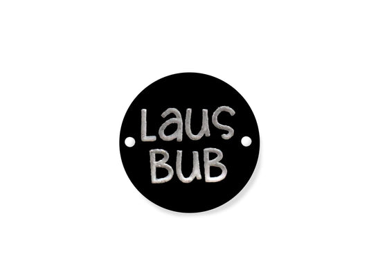 label-zum-annaehen-rund-loch-lausbub-schwarz