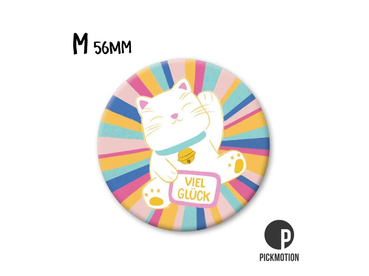 magnet-pickmotion-m-56-mm-rundum-viel-glueck-katze
