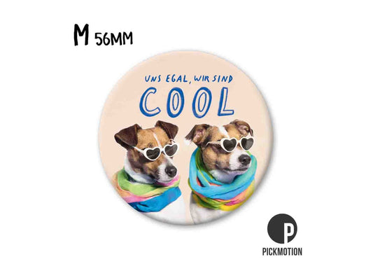 magnet-pickmotion-m-56-mm-uns-egal-wir-sind-cool-hund