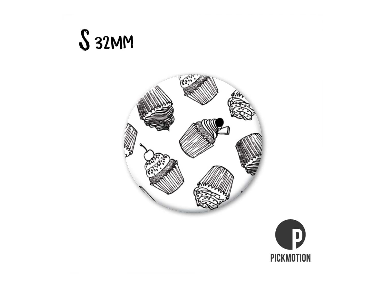 magnet-pickmotion-s-32-mm-schwarz-weiss-cupcakes