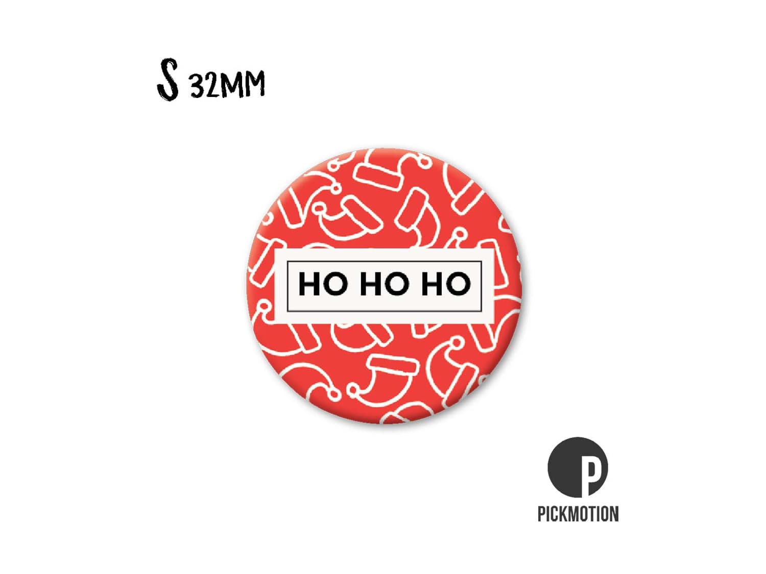 magnet-pickmotion-s-32-mm-weihnachten-winter-weihnachtszeit-spruch-word-hohoho-rot