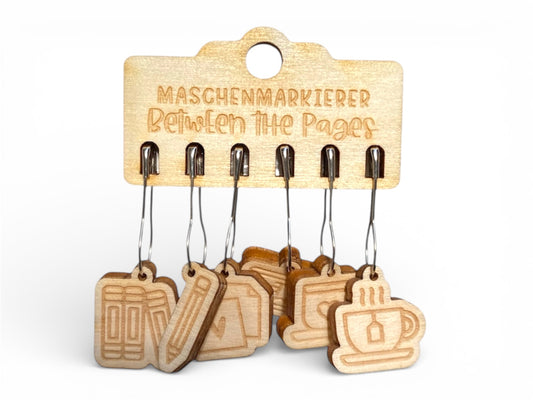 Maschenmarkierer - 6 Stück - Between the Pages