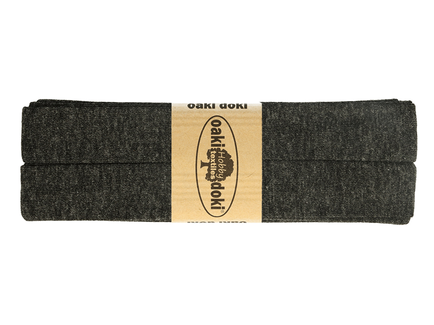 oaki-doki-schraegband-elastisch-viskose-068-anthrazit-meliert