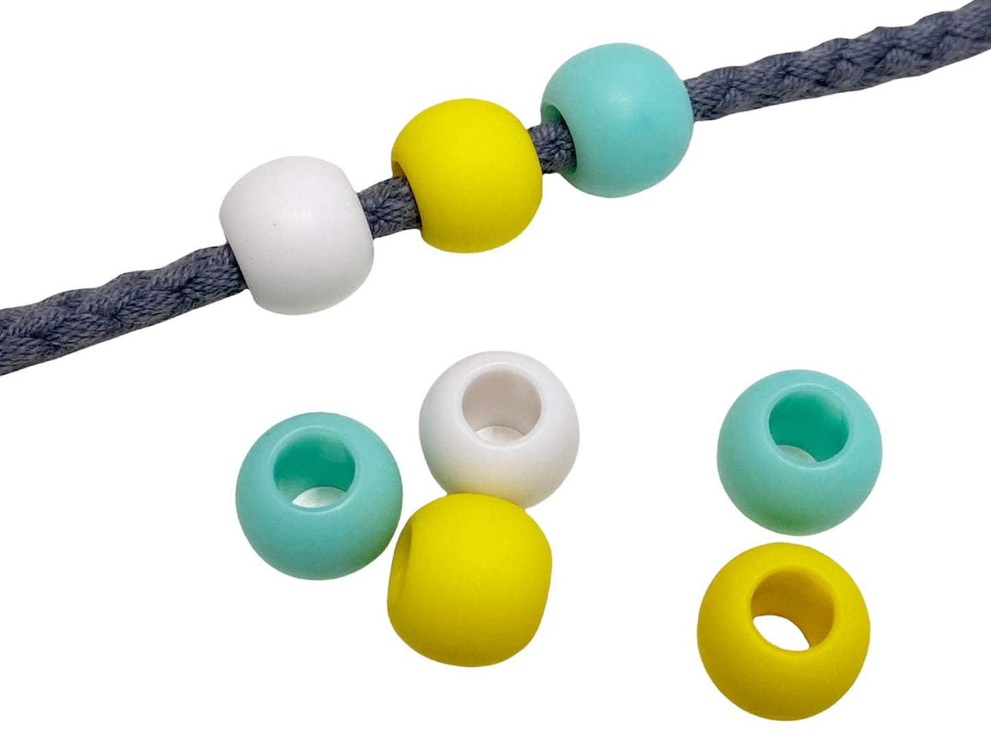 perlen-kordelperlen-grossloch-matt-12-mm-mix-weiss-gelb-mint