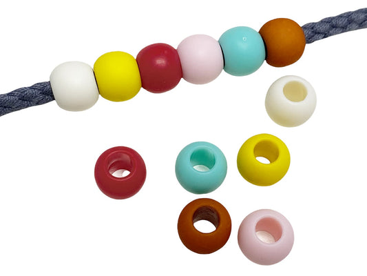 perlen-kordelperlen-grossloch-matt-12-mm-mix-wollweiss-helb-rot-blassrosa-mint-braun