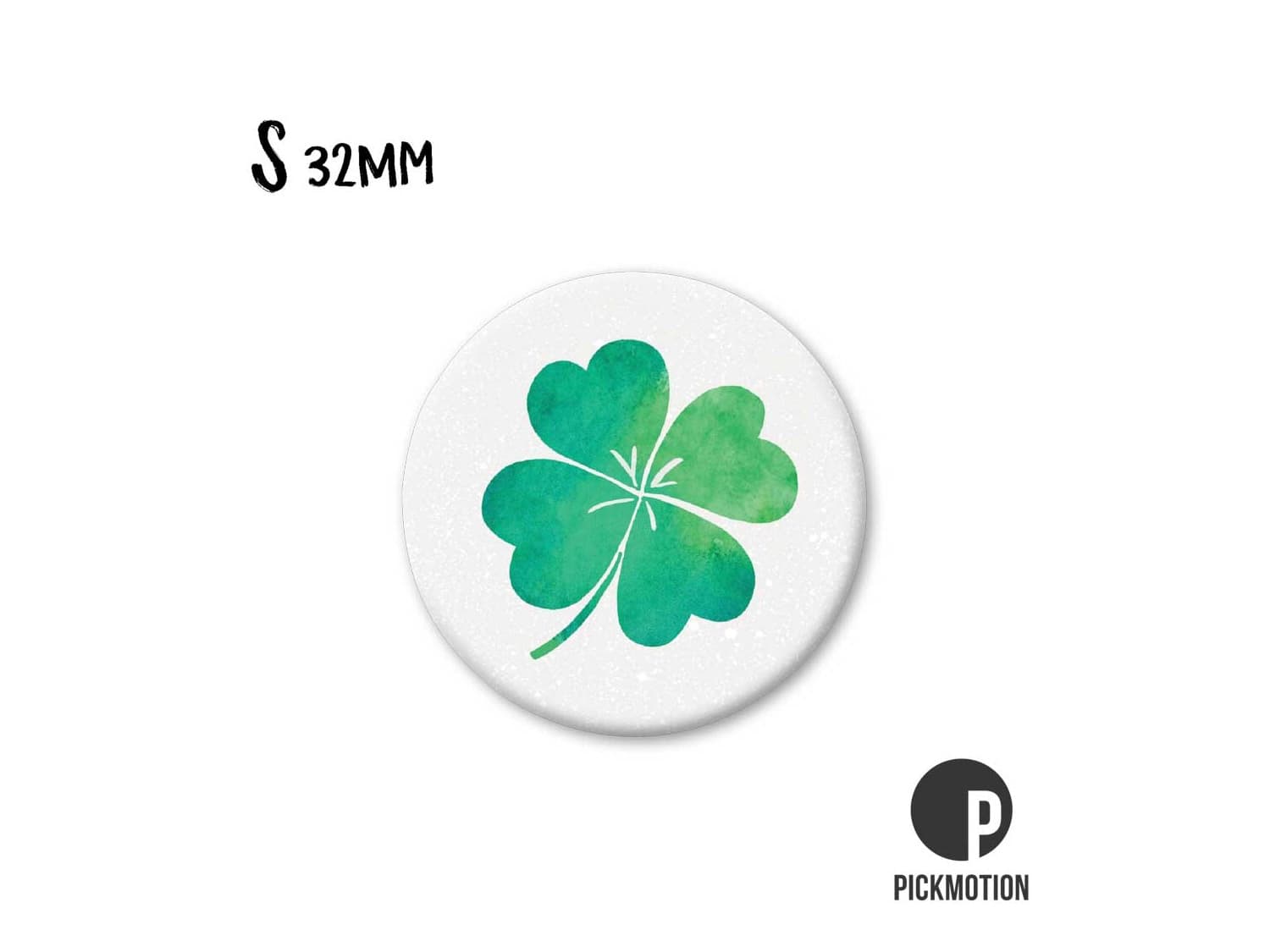 pickmotion-magnet-32-mm-kleeblatt