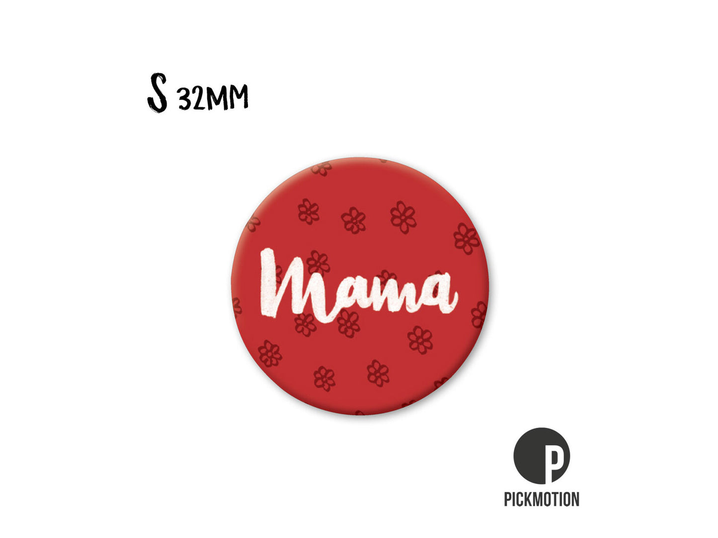 Aimant, Pickmotion - 32 mm - Maman