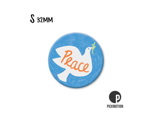 Magnet, Pickmotion - 32 mm - Peace