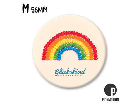 pickmotion-magnet-56-mm-glueckskind-regenbogen