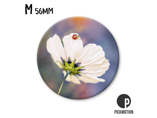 pickmotion-magnet-56-mm-white-flower-ladybug