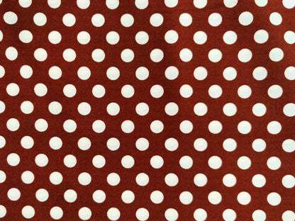 polyester-jersey-stoff-tupfen-rostrot