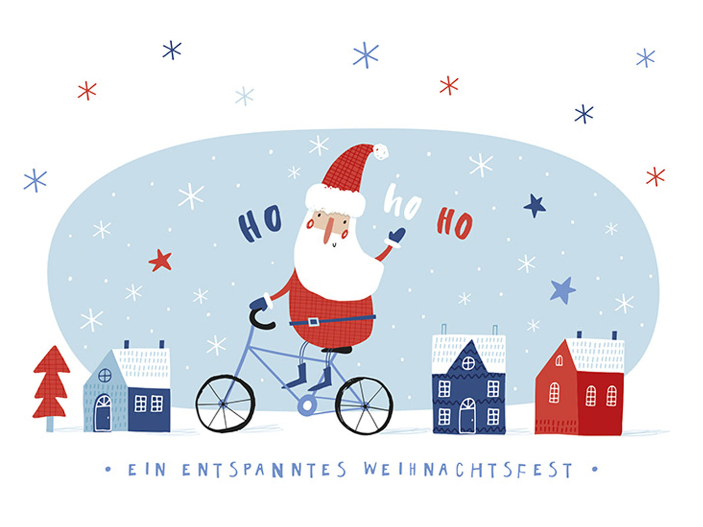 Postcard - A relaxed Christmas