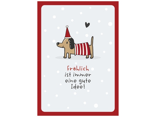 Postcard - Happy is always a good idea