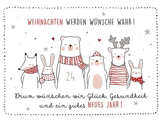 Postcard - Christmas wishes come true