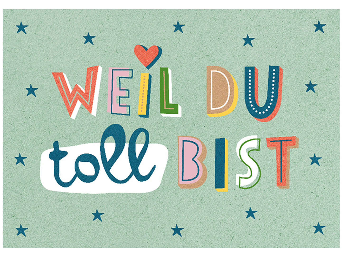 Postcard - Because you are great