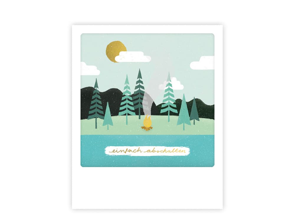 postkarte-polaroid-geschenk-karte-einfach-abschalten