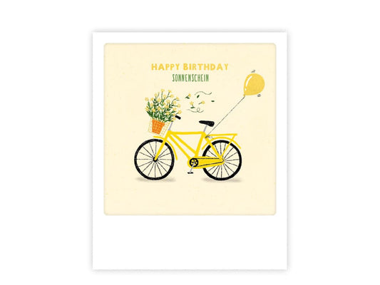 postkarte-polaroid-geschenk-karte-happy-birthday-sonnenschein-fahrrad