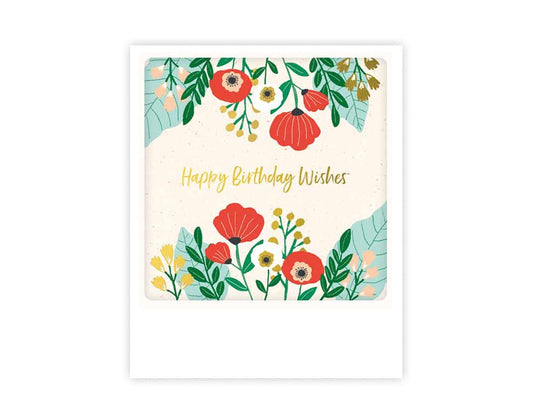 postkarte-polaroid-geschenk-karte-happy-birthday-wishes-blumen