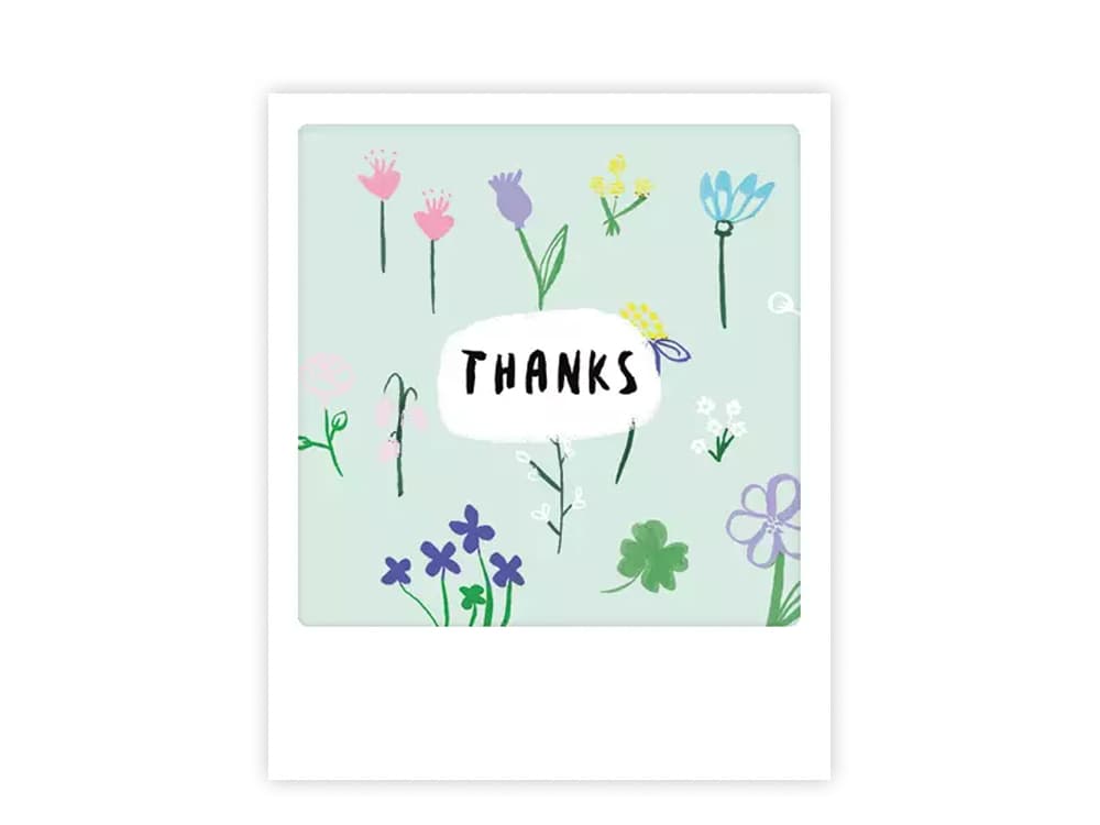 postkarte-polaroid-geschenk-karte-thanks-blumen