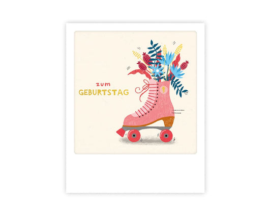 postkarte-polaroid-geschenk-karte-zum-geburtstag-rollschuh