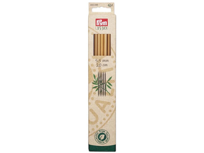 prym-1530-bambus-strumpfstricknadeln-nadelspiel-222230-5-5-mm-20cm