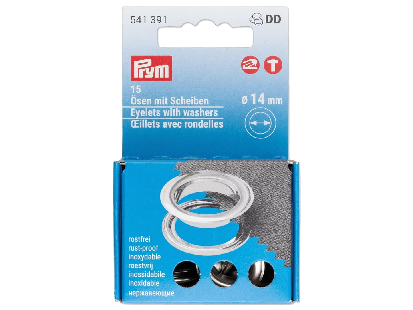 prym-541391-20-oesen-mit-scheiben-14-mm-silber