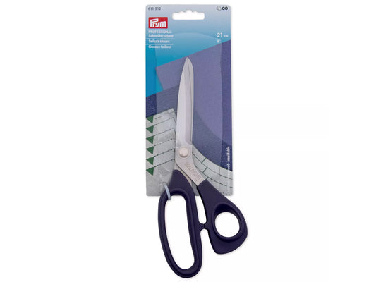 Prym Professional Schneider scissors 21cm in packaging, ideal for cutting lightweight to heavy fabrics.
