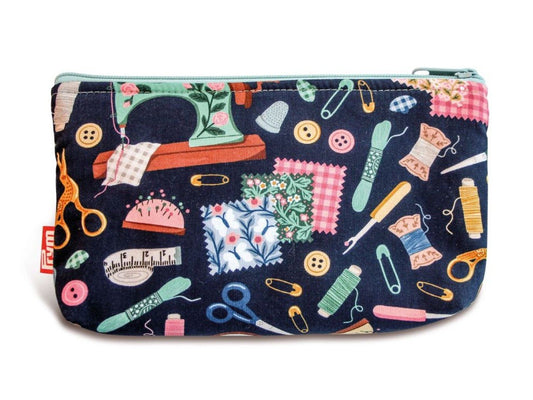Prym Needle & Thread Etui - Colorful needle and thread organizer case with sewing accessories design.
