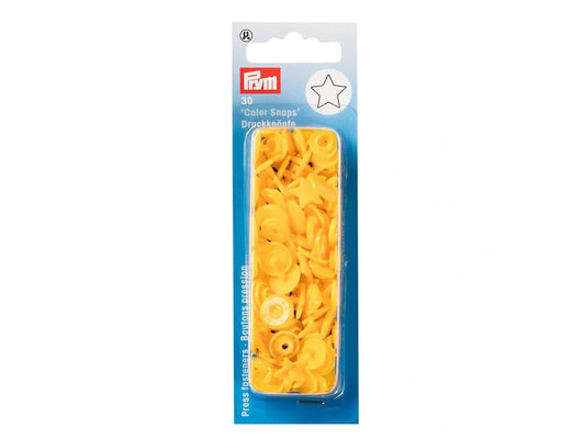 prym-color-snaps-motiv-stern-gelb