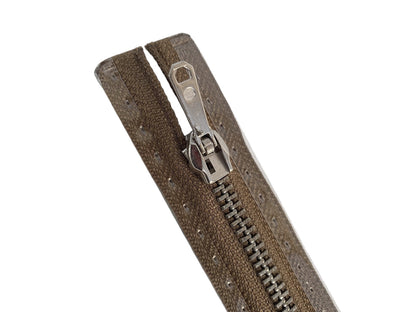 Fermeture éclair - 45 cm - gris foncé