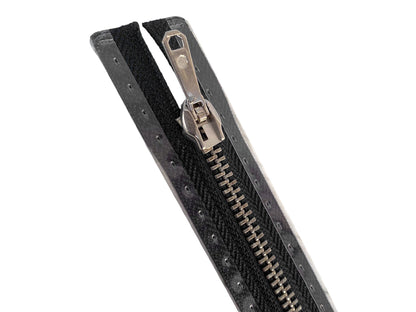 Fermeture éclair - 45 cm - gris foncé