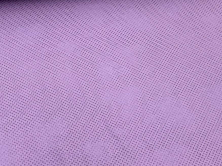 Jersey Stoff - Vintage Pünktchen hell lila