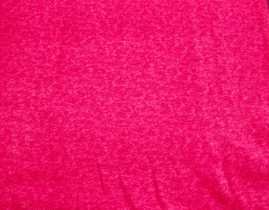 Fleece meliert, pink