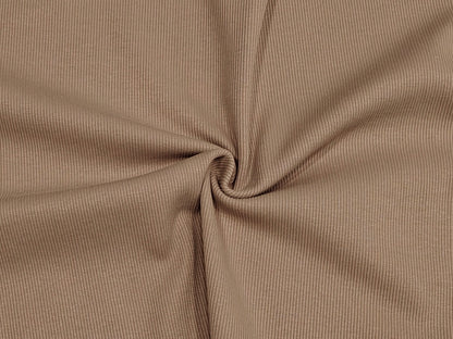 Baumwolle Rippjersey - beige