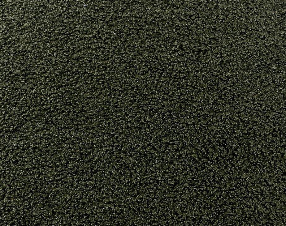 Teddy - Kuschelfleece - waldgrün