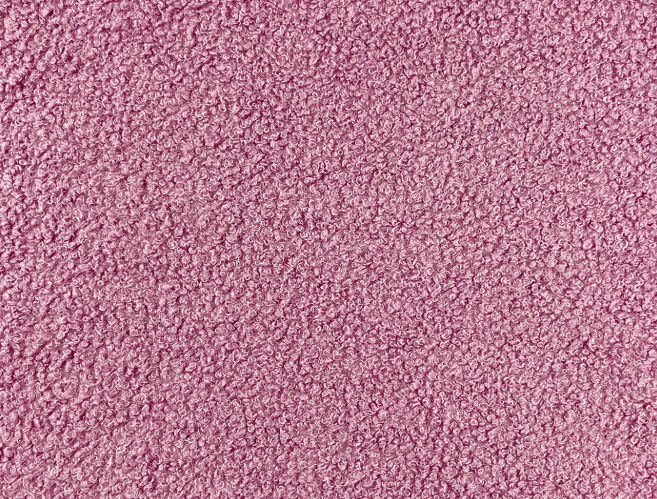 Teddy - Kuschelfleece - altrosa